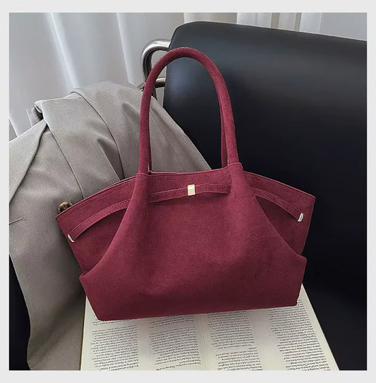 Sac Cabas en Daim pour Femme –Tout Élégant en Daim Souple